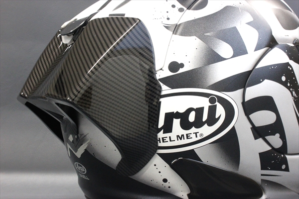 Arai RX-7 RR5 Diffuser & Spoiler Set / Carbon style