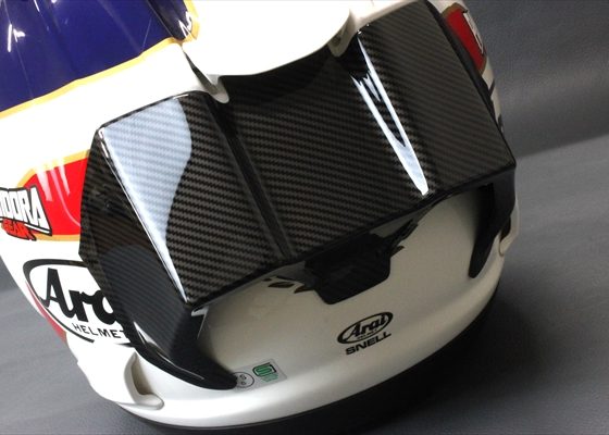 Arai RX-7X Diffuser & Spoiler Set / Carbon style