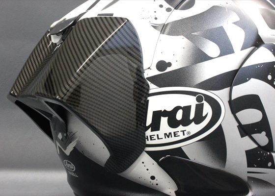 Arai RX-7 RR5 Diffuser & Spoiler Set / Carbon style